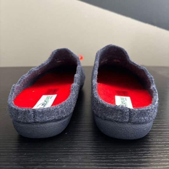 Spring Step, Flexis Penelopie Indoor Outdoor Slipper, Woman’s, Navy, 40/9, NWT - Picture 10 of 13